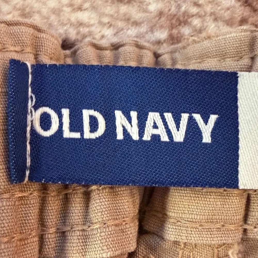 Old Navy Boys Khaki Ripstop Cargo Shorts Size 14 Y2K Utility
